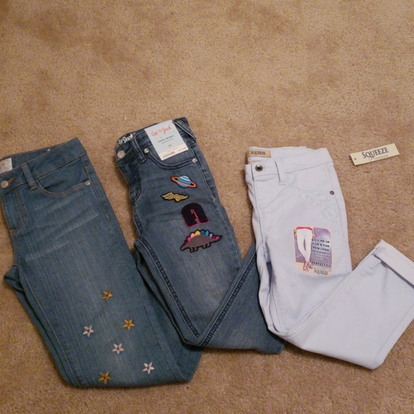 Other - 3 pair of Girls Jeans s6x